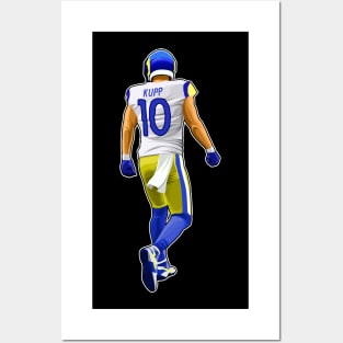 Cooper Kupp #10 Scores Touchdown Posters and Art